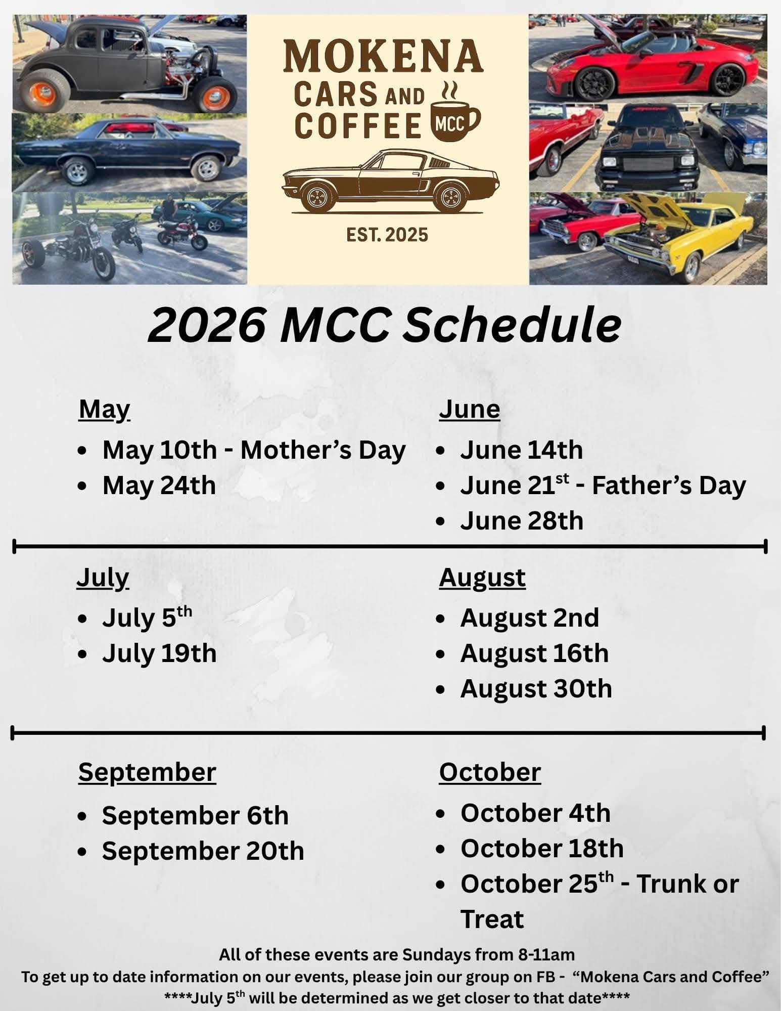 Mokena Cars & Coffee