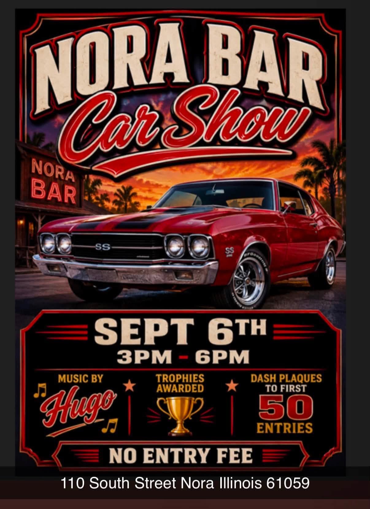 Nora Bar Car Show