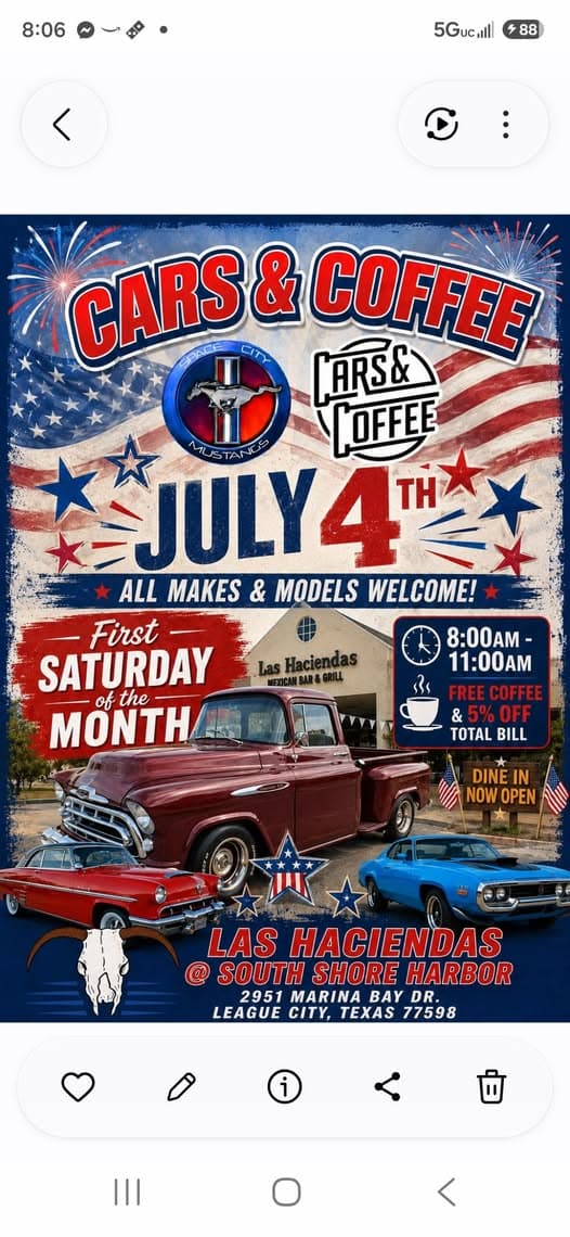 Las Haciendas Cars & Coffee