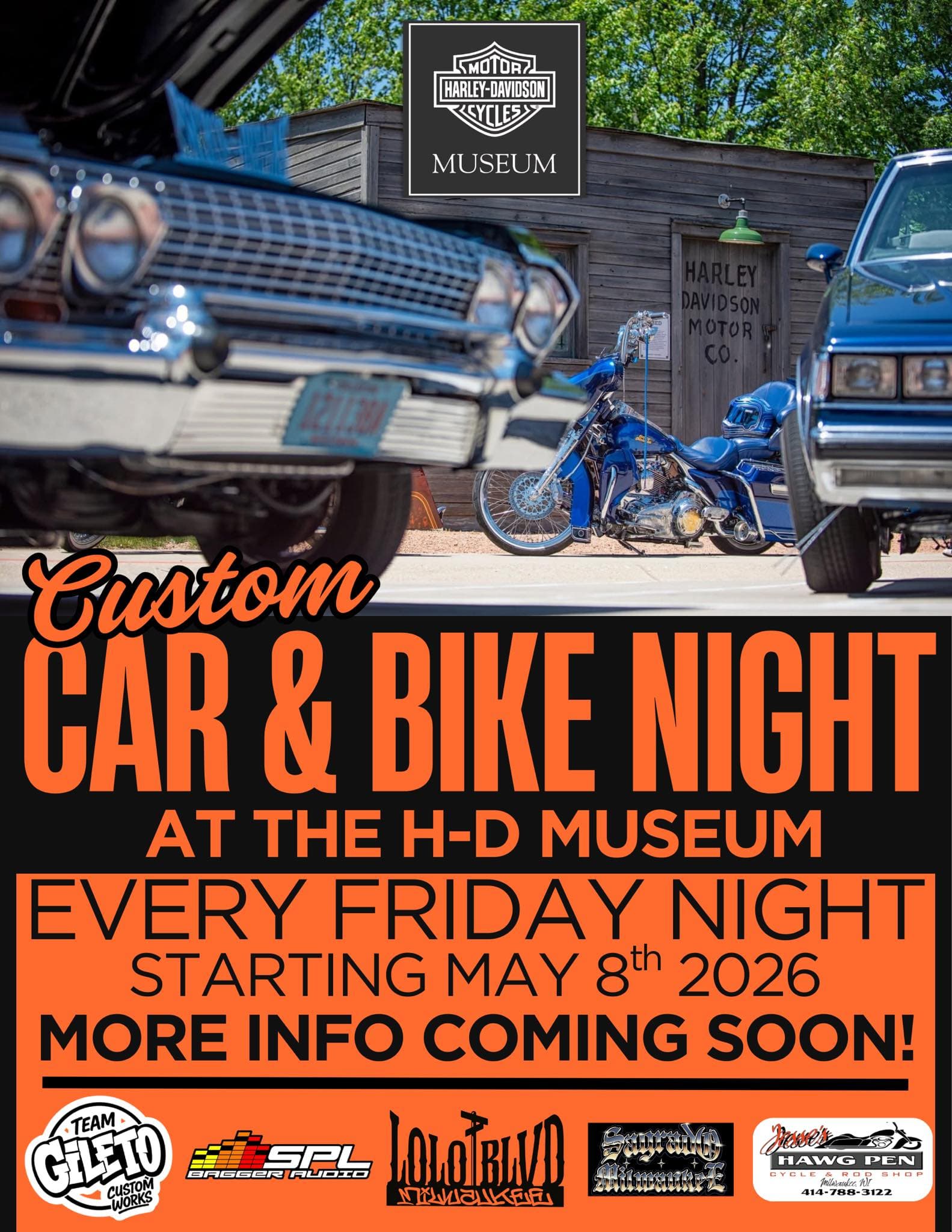 Harley-Davidson Museum Custom Car & Bike Night