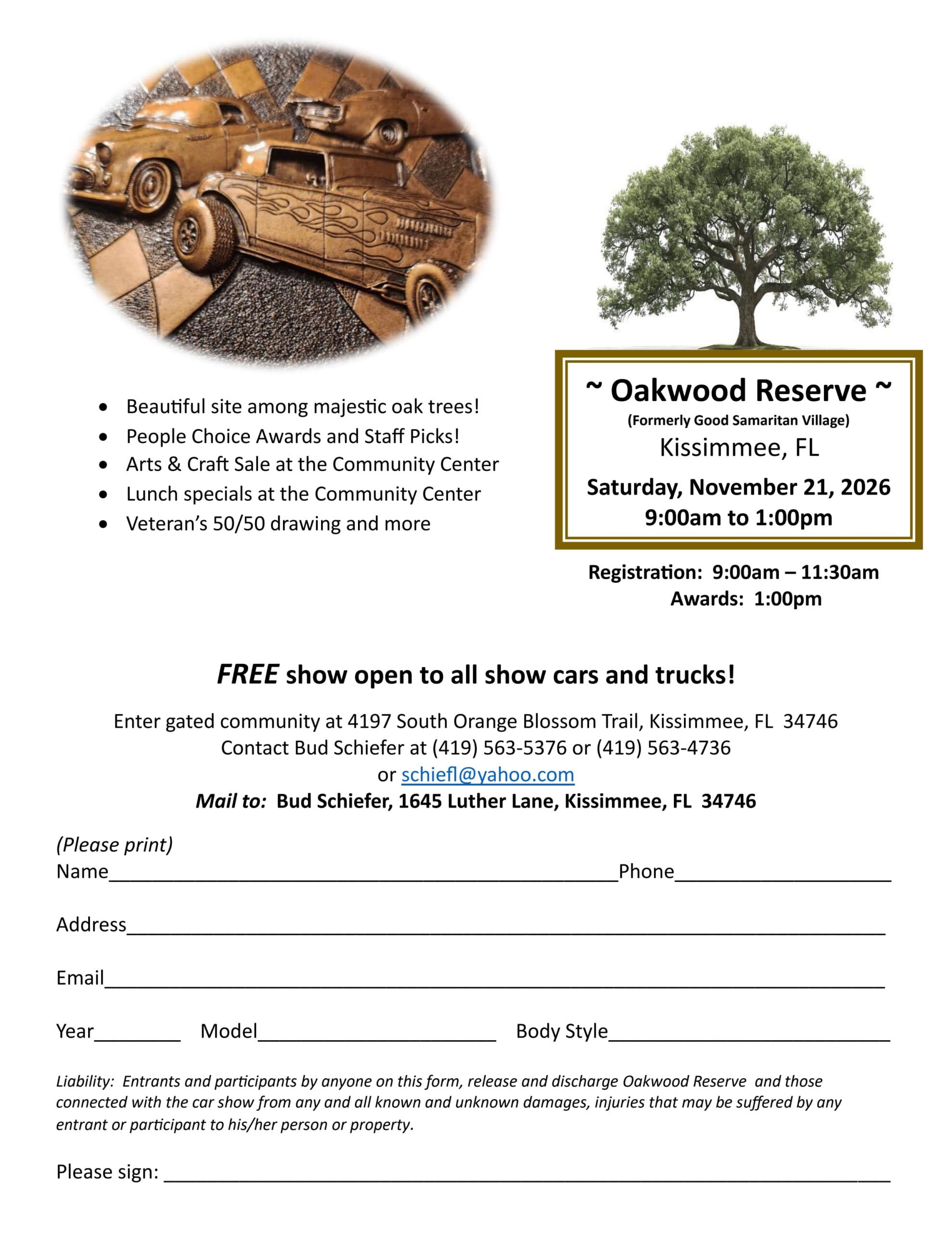 Oakwood Reserve Car Show