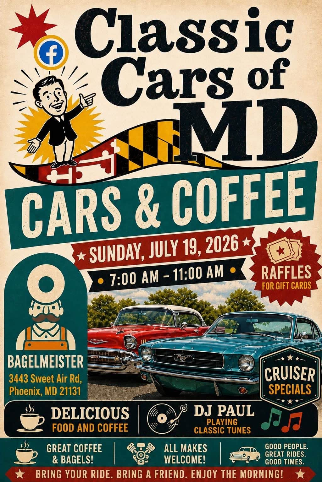 Classic Cars of MD Cars & Coffee