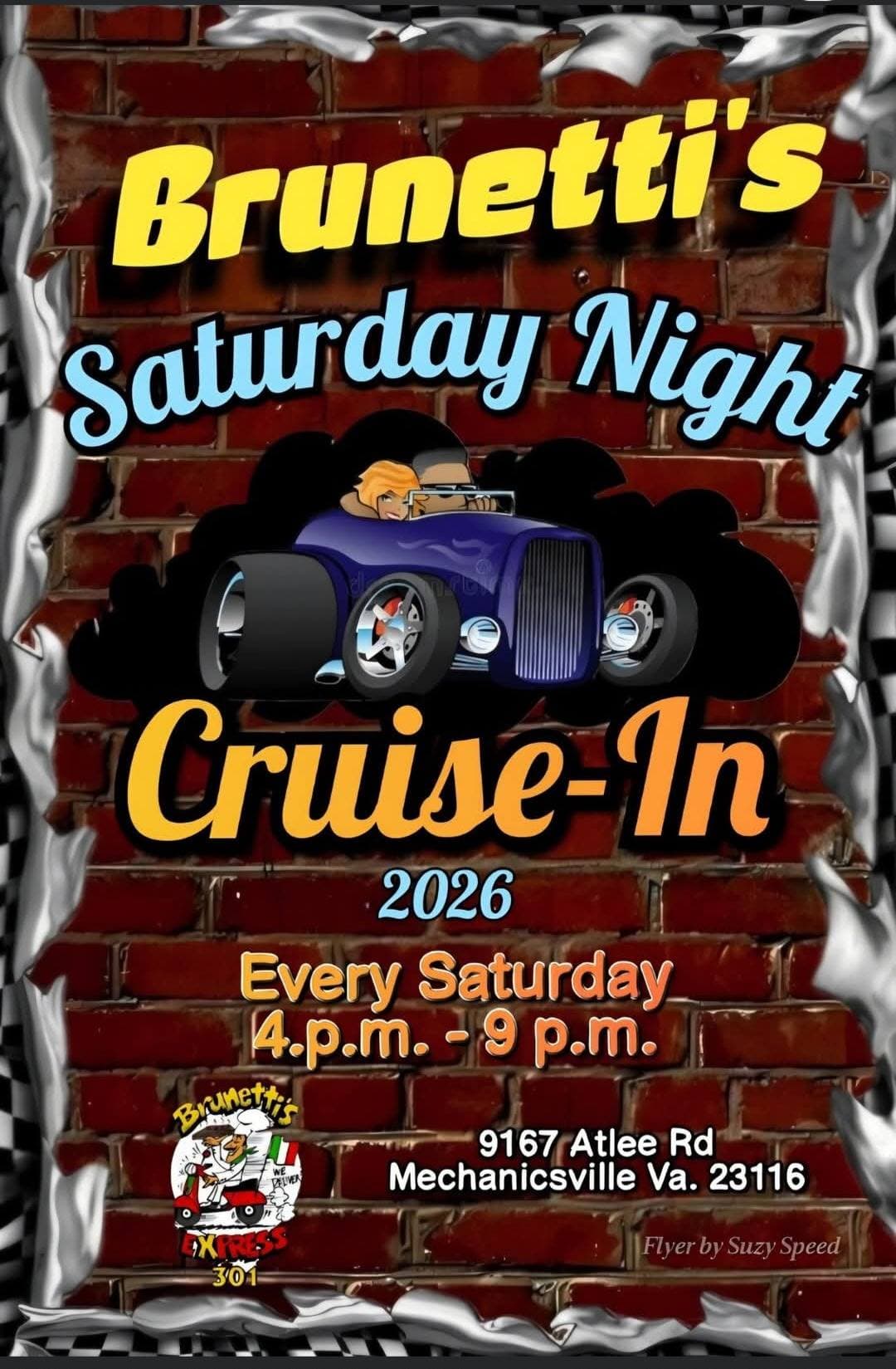 Brunetti’s Saturday Night Cruise-In