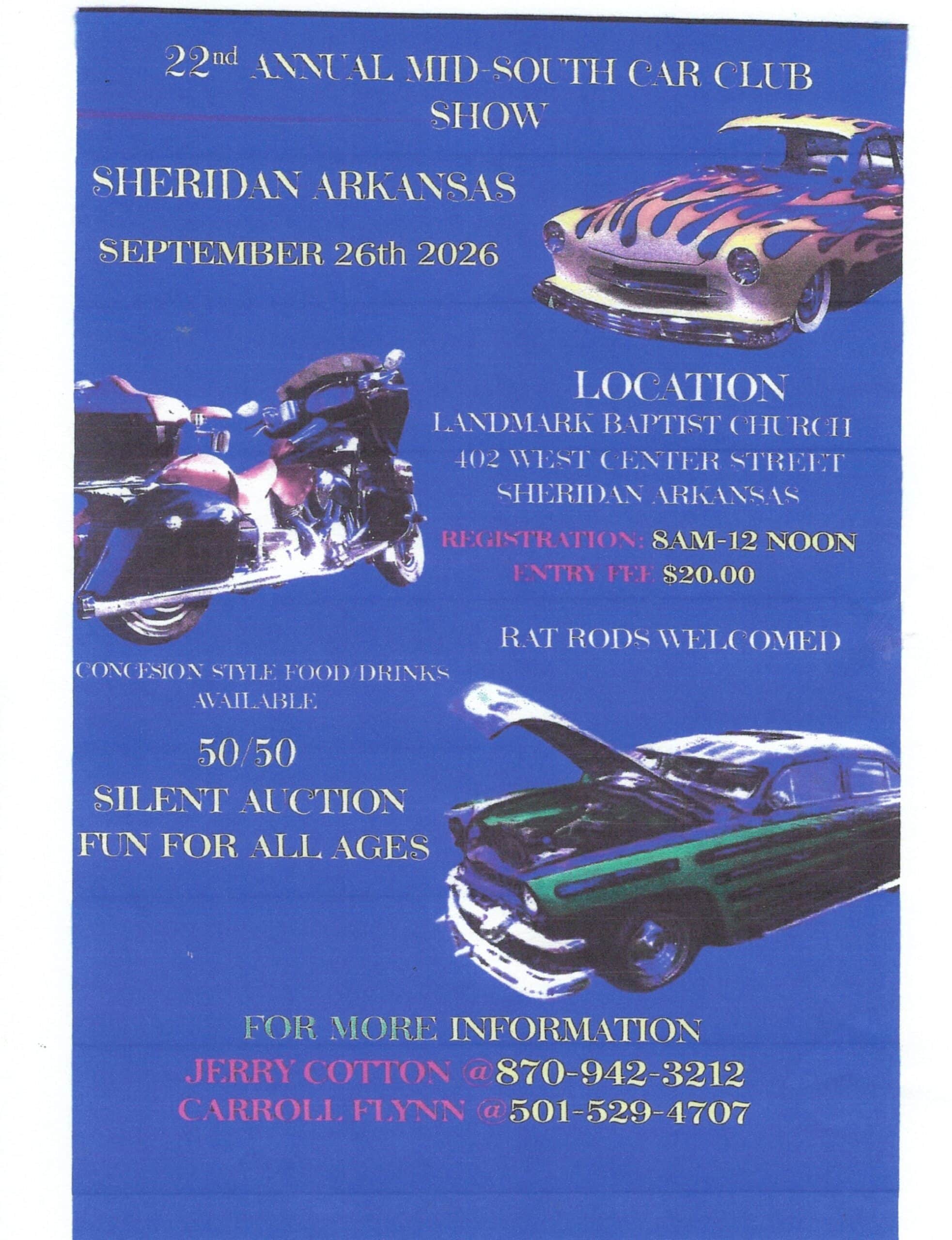 22nd Annual Mid-South Car Club Show