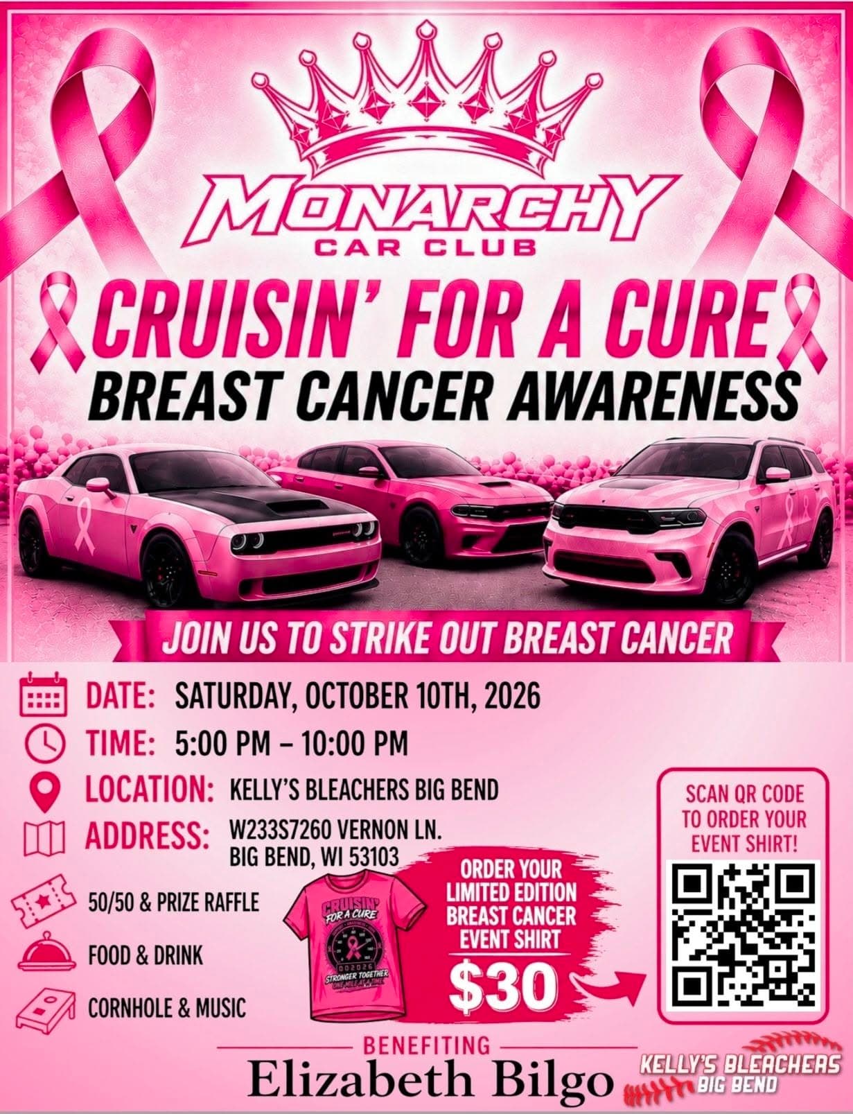Cruisin’ For A Cure Breast Cancer Awareness