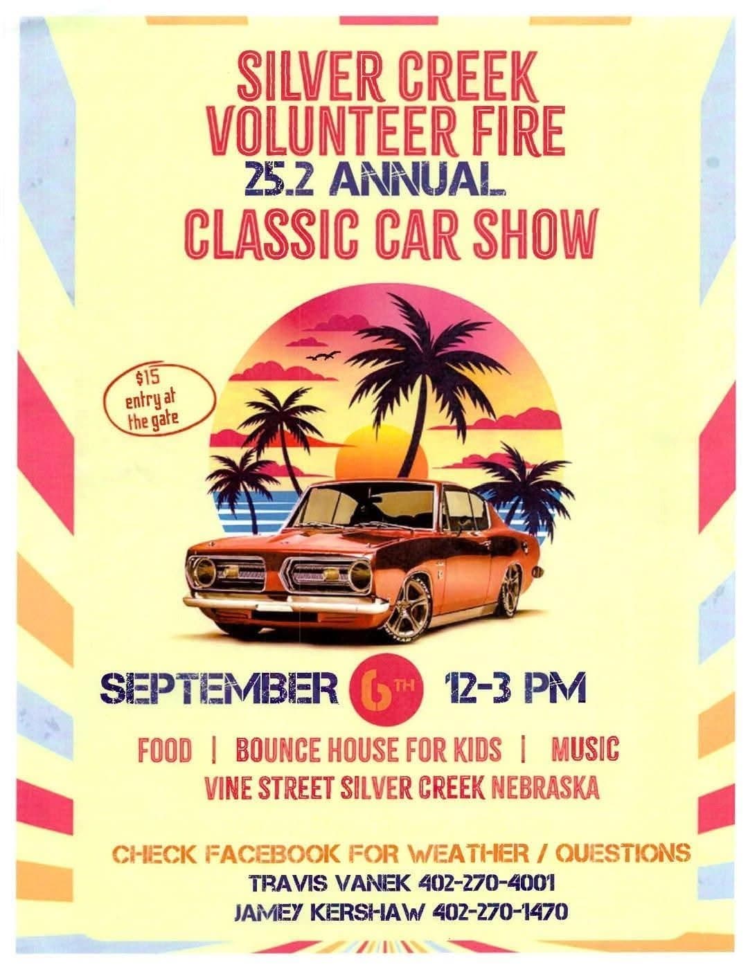Silver Creek Volunteer Fire - Classic Car Show