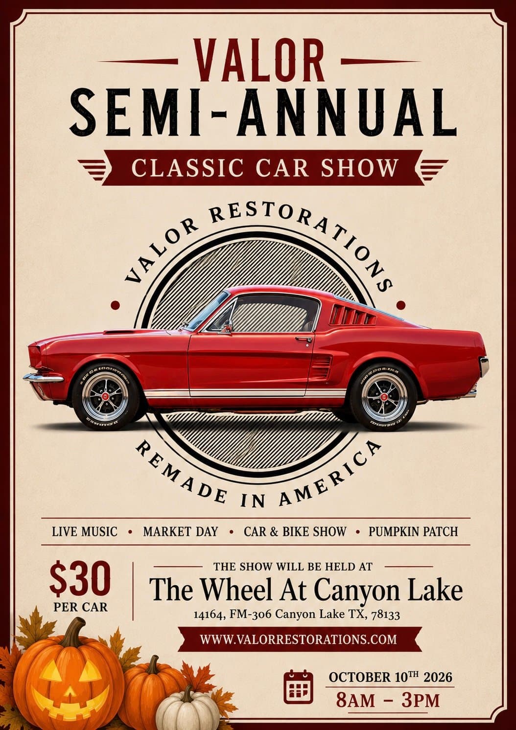 Valor Semi Annual Classic Car Show