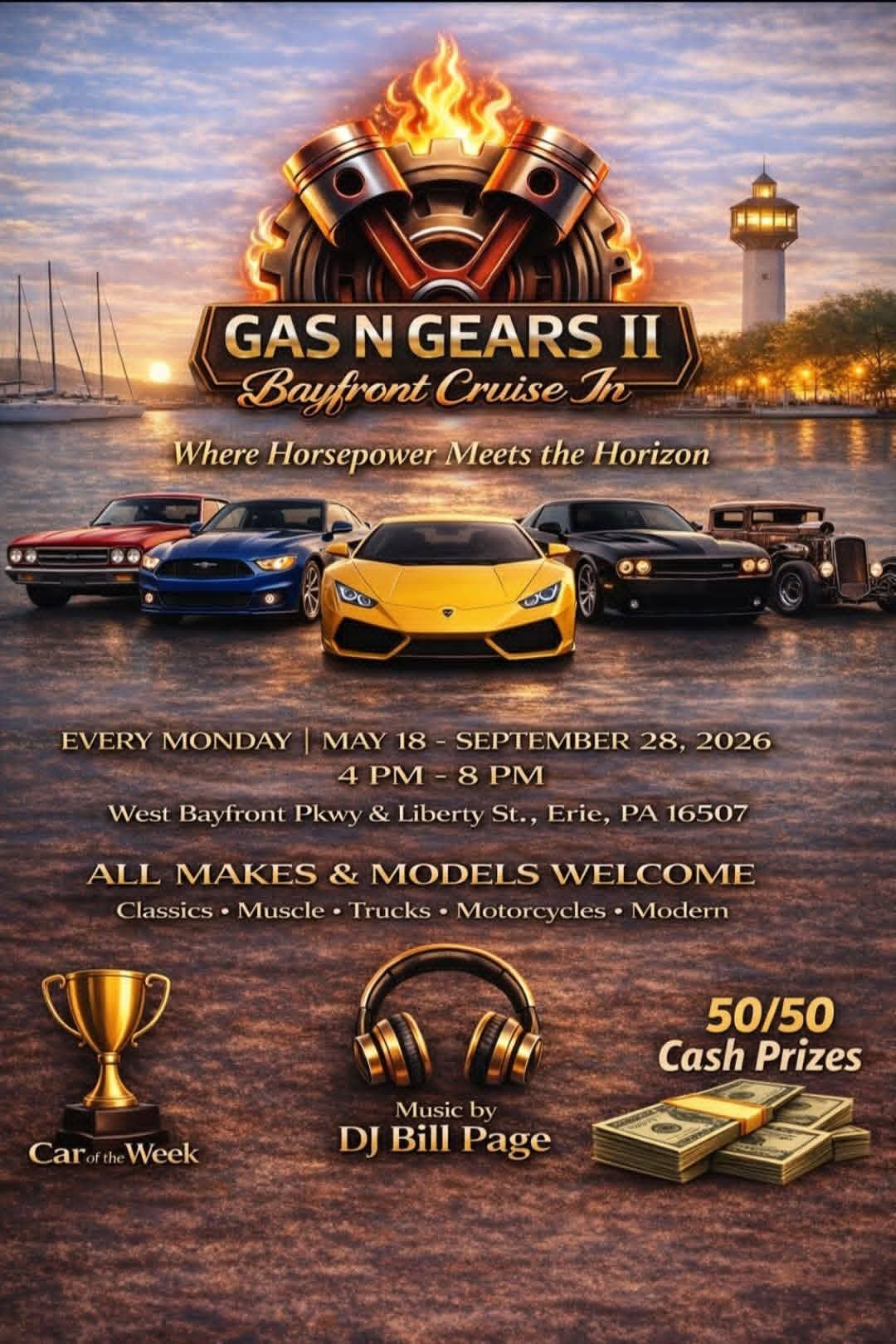 Gas N Gears II Bayfront Cruise In