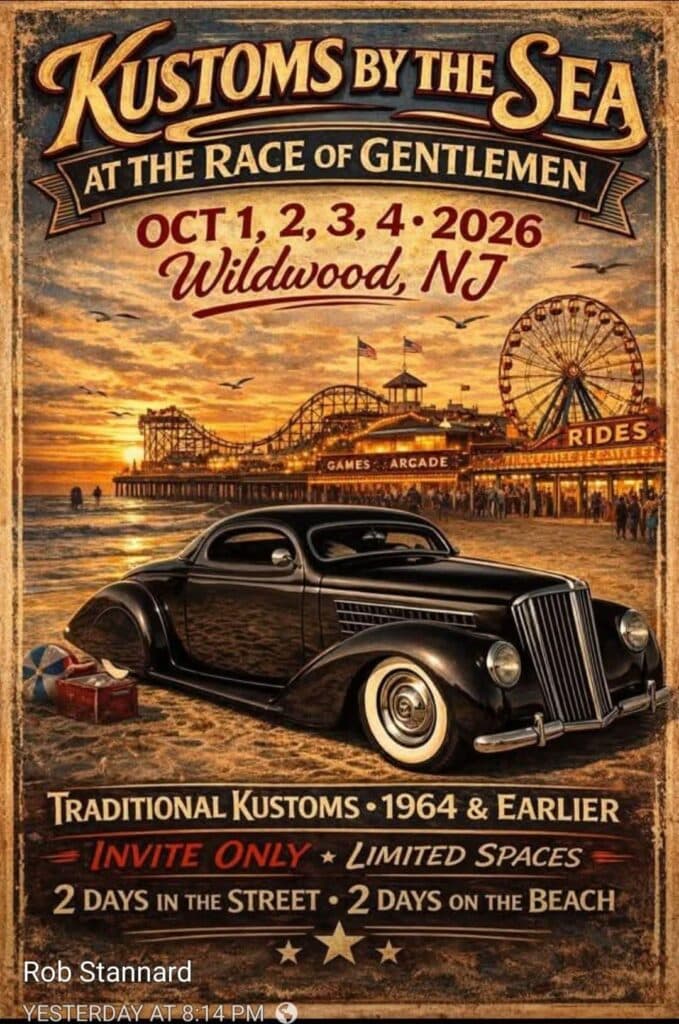 Kustoms by the Sea at the Race of Gentlemen