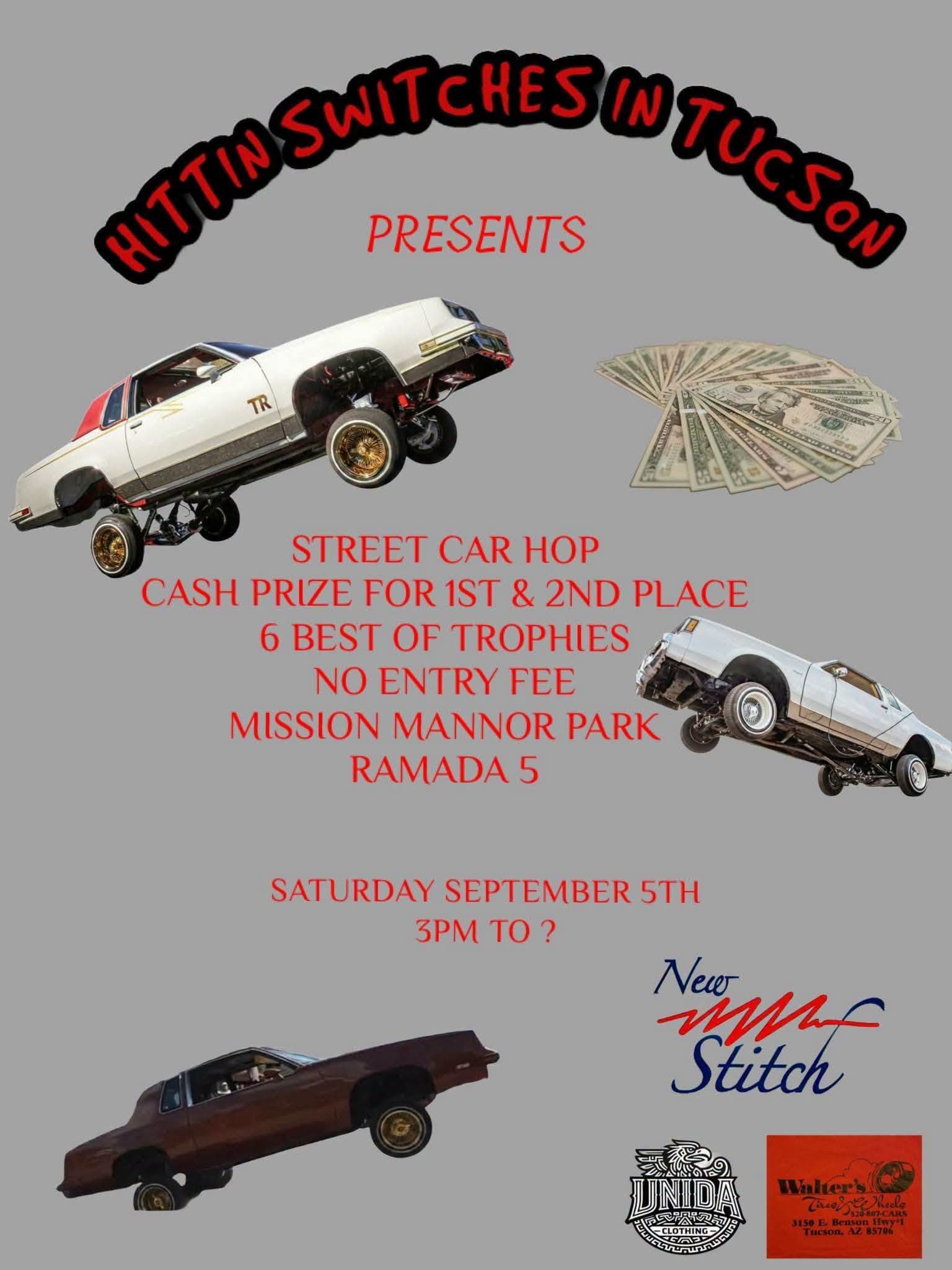 Hittin Switches in Tucson Street Car Hop