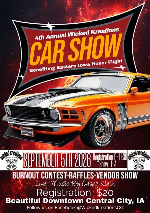 4th Annual Wicked Kreations CAR SHOW