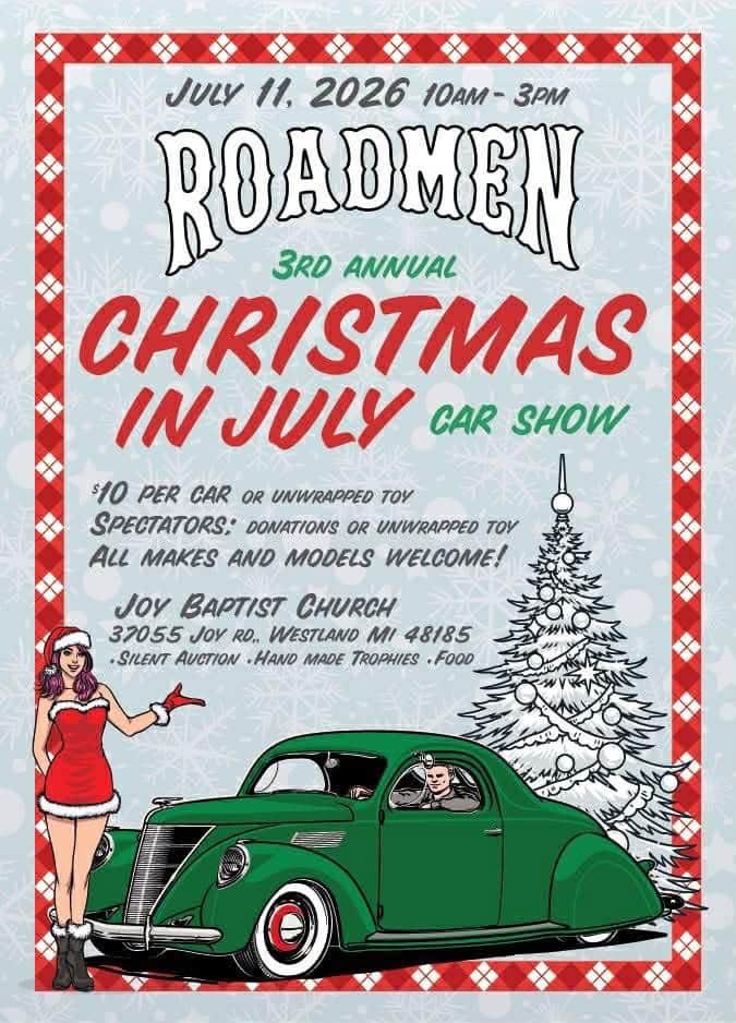 3rd Annual Christmas in July Car Show