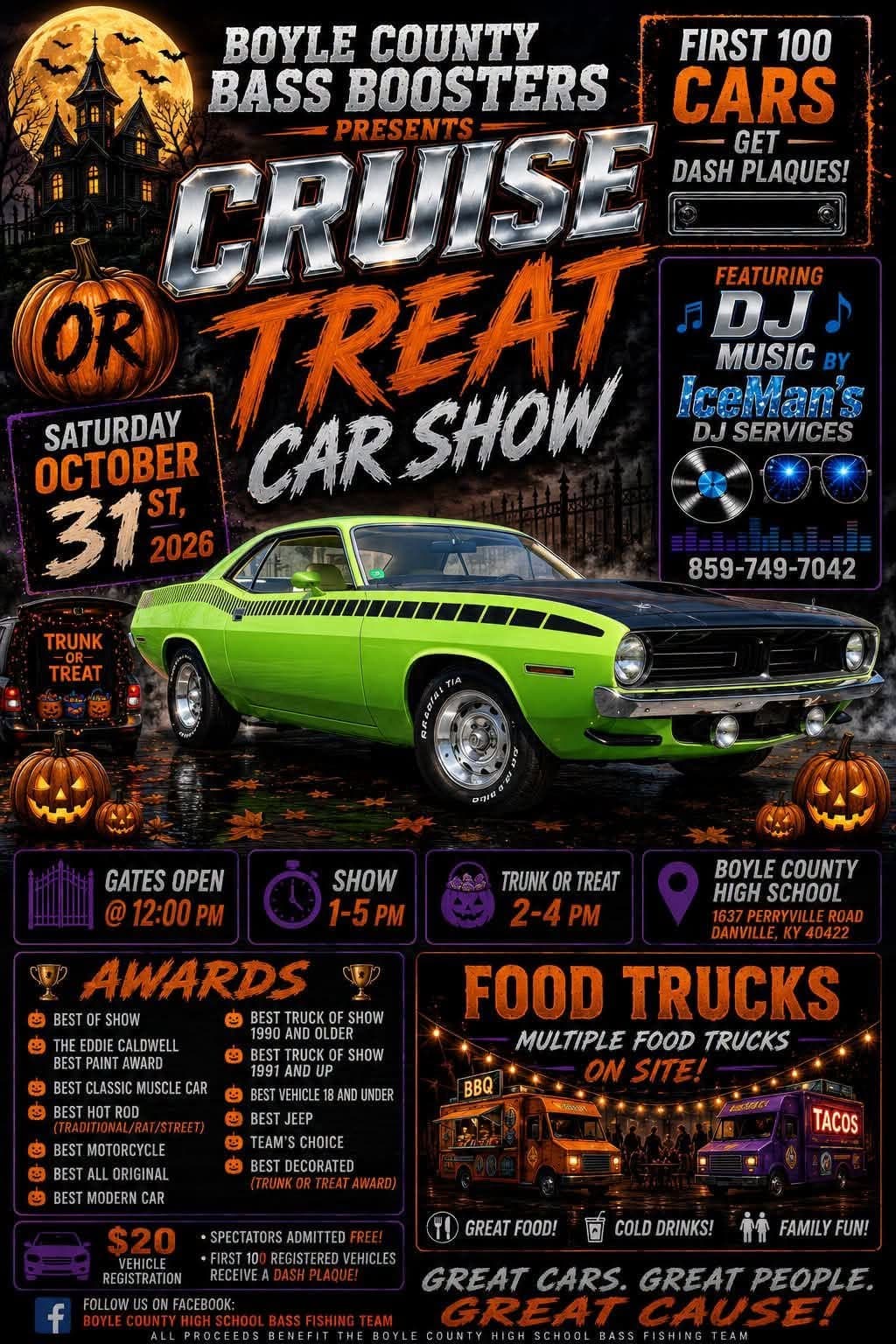 Cruise or Treat Car Show