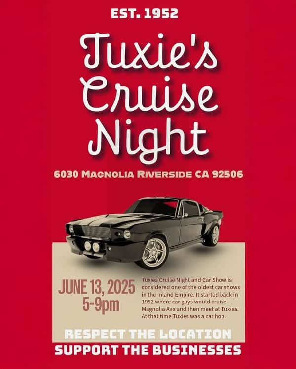 Tuxies Cruise Night And Car Show