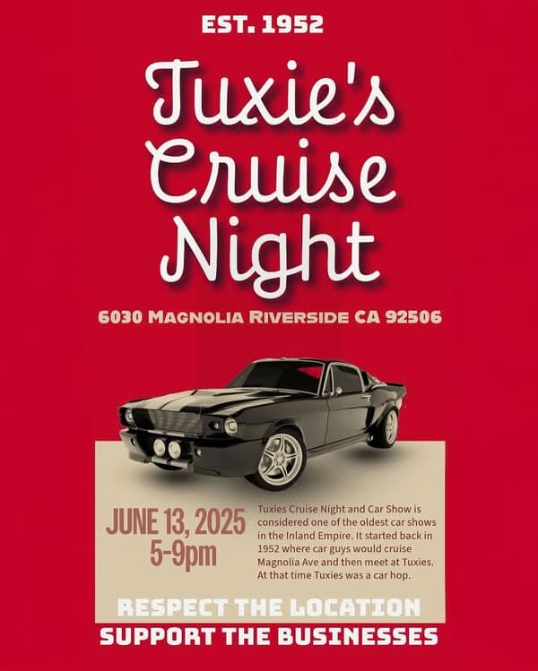 Tuxies Cruise Night And Car Show