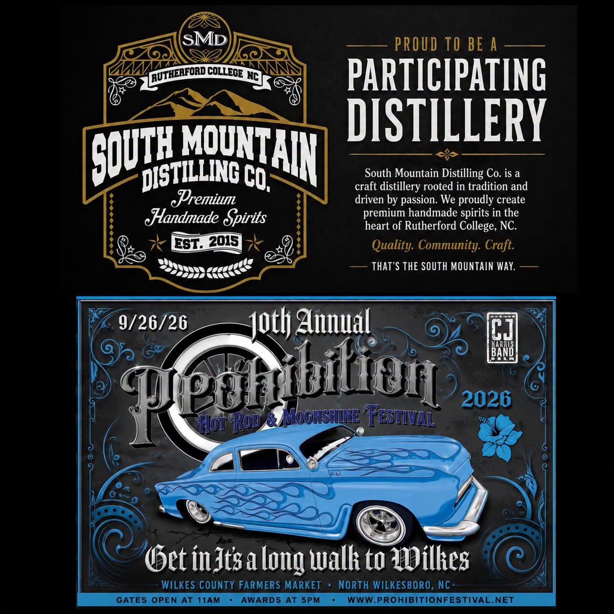 10th Annual Prohibition Hot Rod & Moonshine Festival