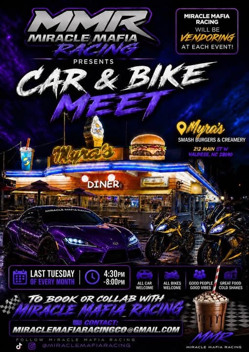 MMR Miracle Mafia Racing Presents Car & Bike Meet