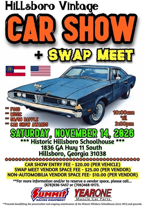 Hillsboro Vintage Car Show + Swap Meet