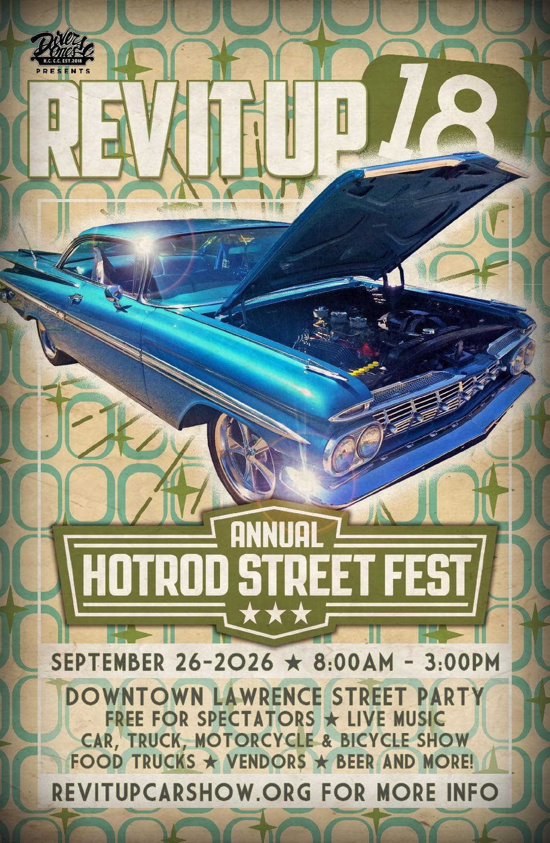 Rev It Up 18 Annual Hotrod Street Fest