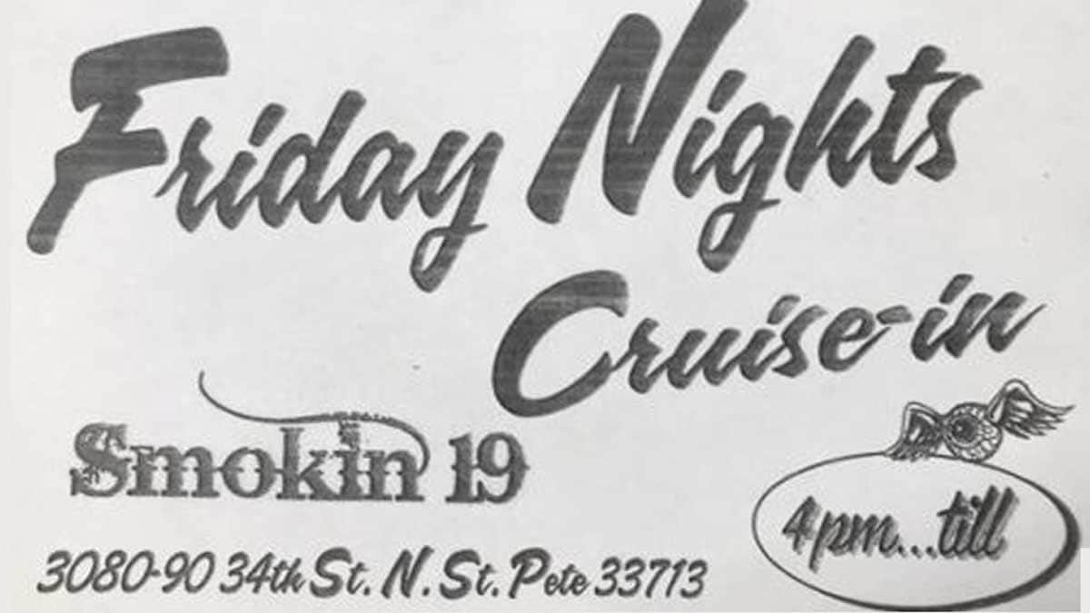 Friday Night Cruise In at Smokin 19