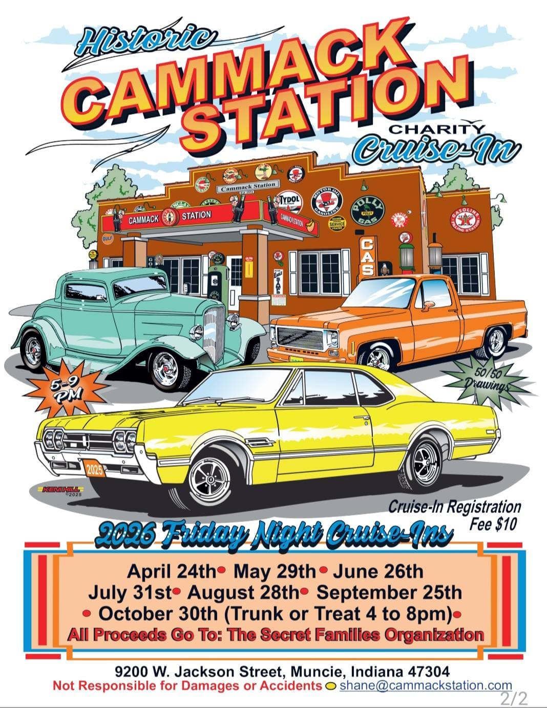 Historic Cammack Station Charity Cruise-In