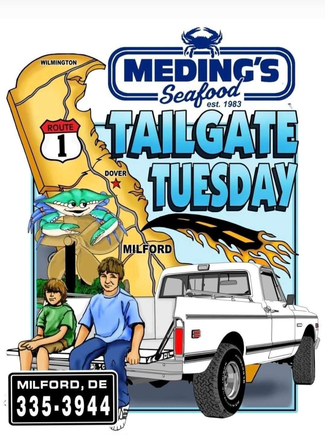 Meding’s Seafood Tailgate Tuesday