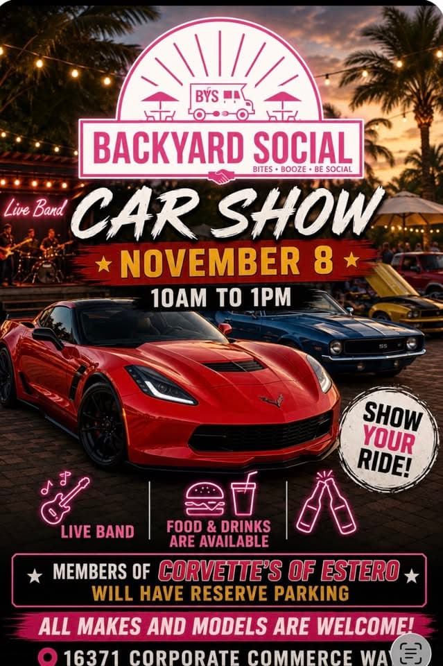 Backyard Social Car Show