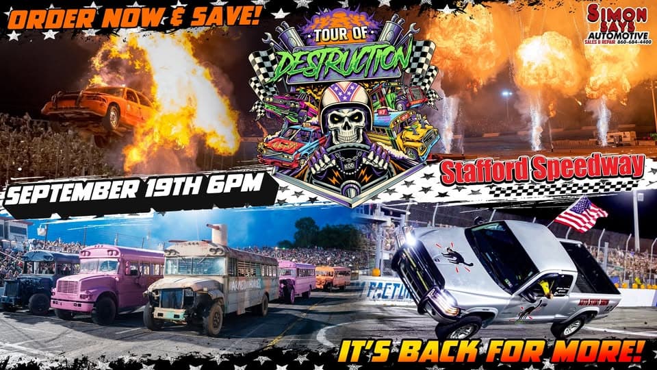 TOUR OF DESTRUCTION – Stafford Motor Speedway