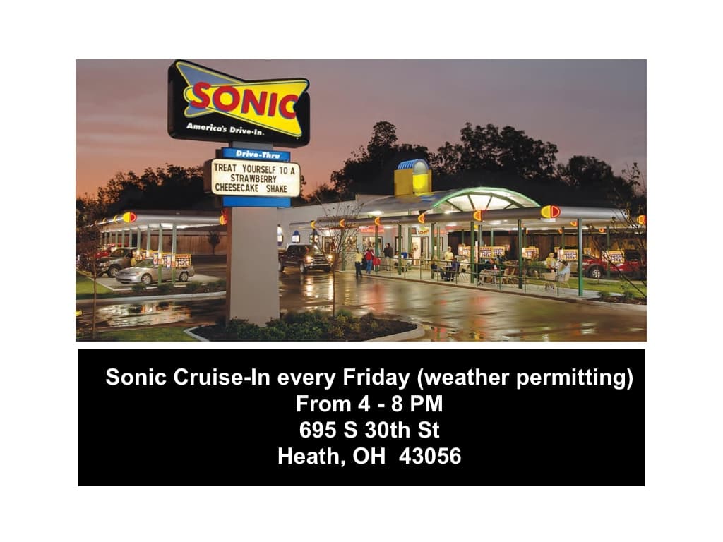 Heath OH Sonic Cruise-In