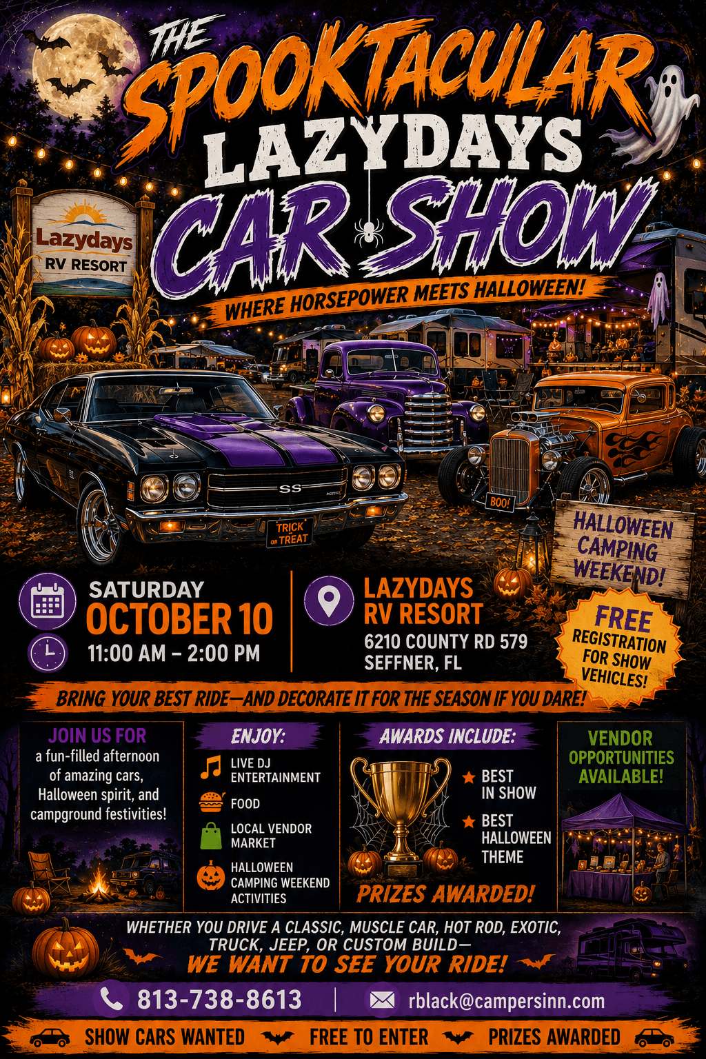 Lazydays Spooktacular Car Show