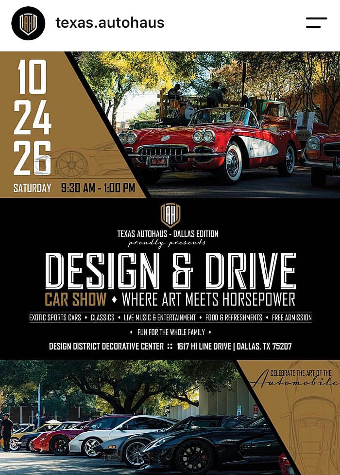 Design and Drive Car Show