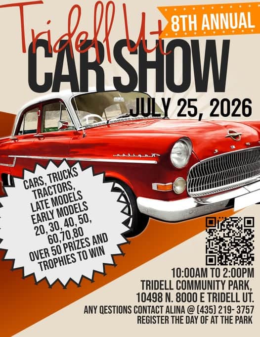 Tridell Ut 8th Annual Car Show