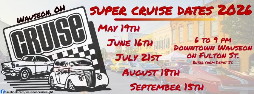 Downtown Wauseon Super Cruise