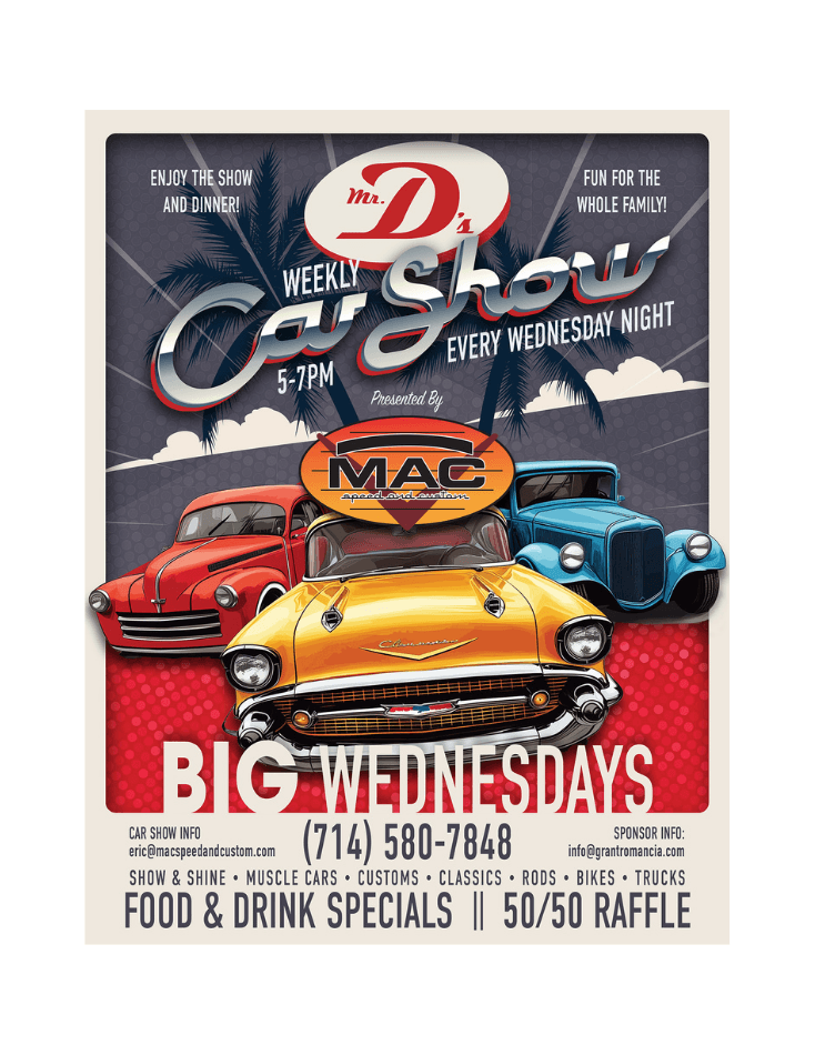 Mr. D’s Weekly Car Show