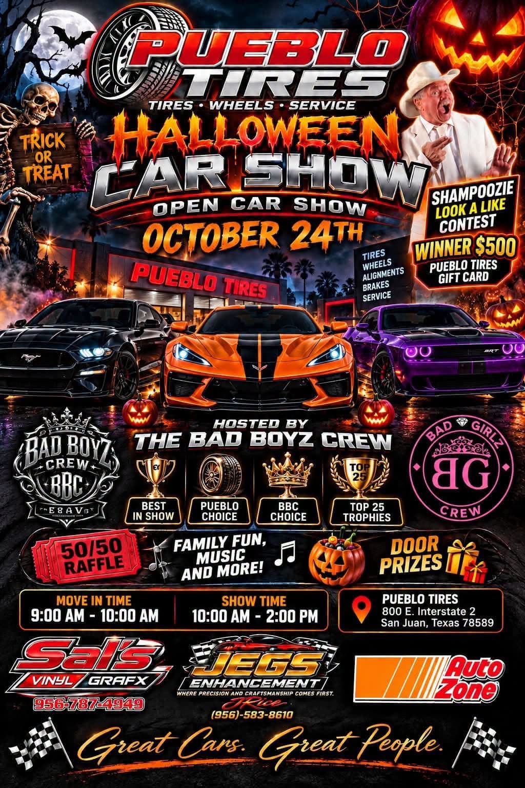Pueblo Tires Halloween Car Show