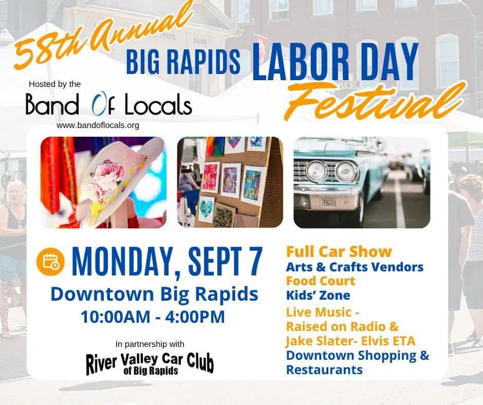 58th Annual Big Rapids Labor Day Festival