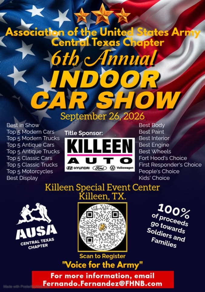 6th Annual INDOOR CAR SHOW