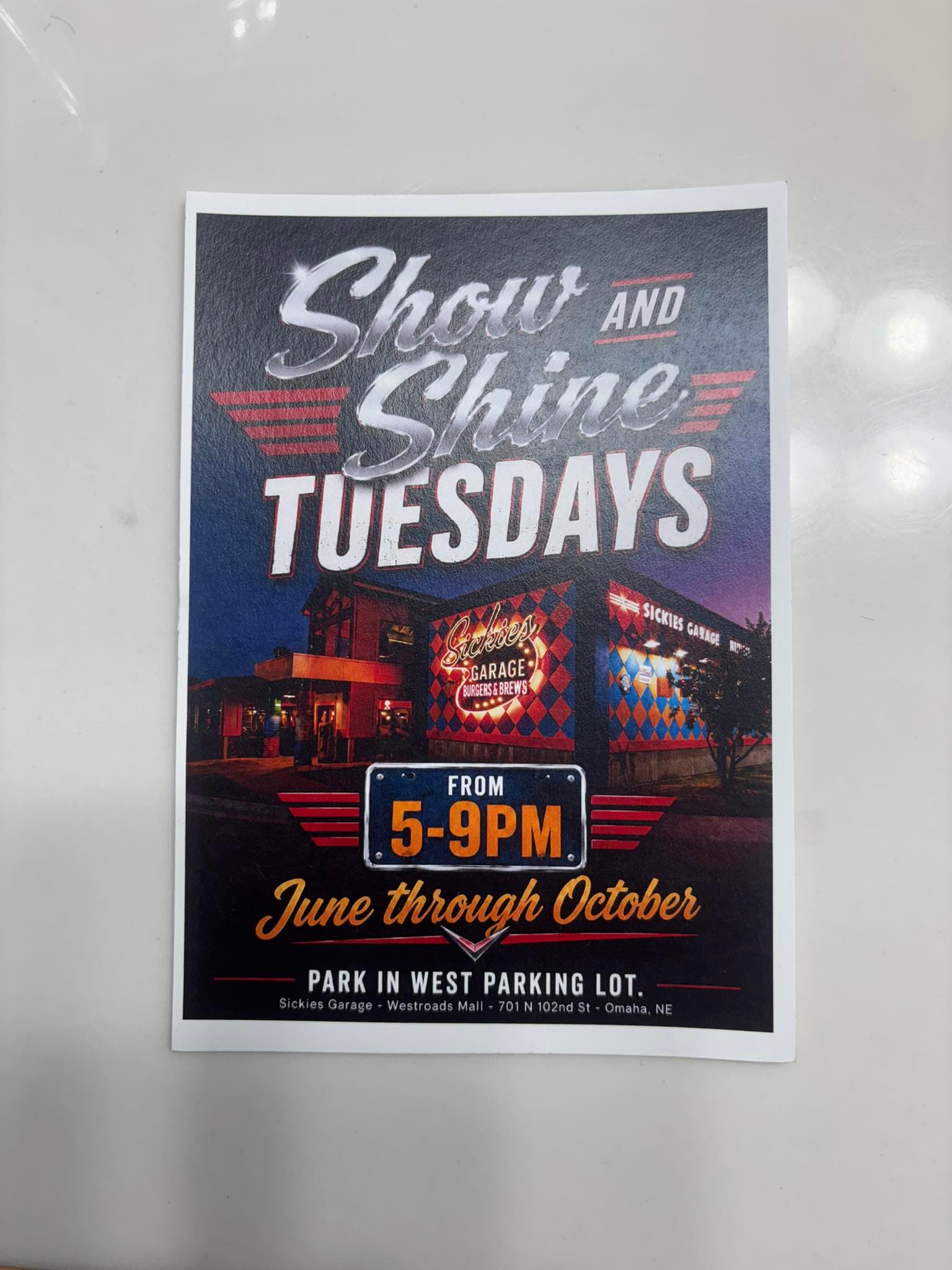 Show and Shine Tuesdays