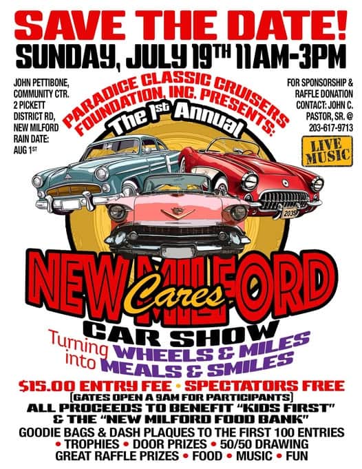 1st Annual New Milford Cares Car Show