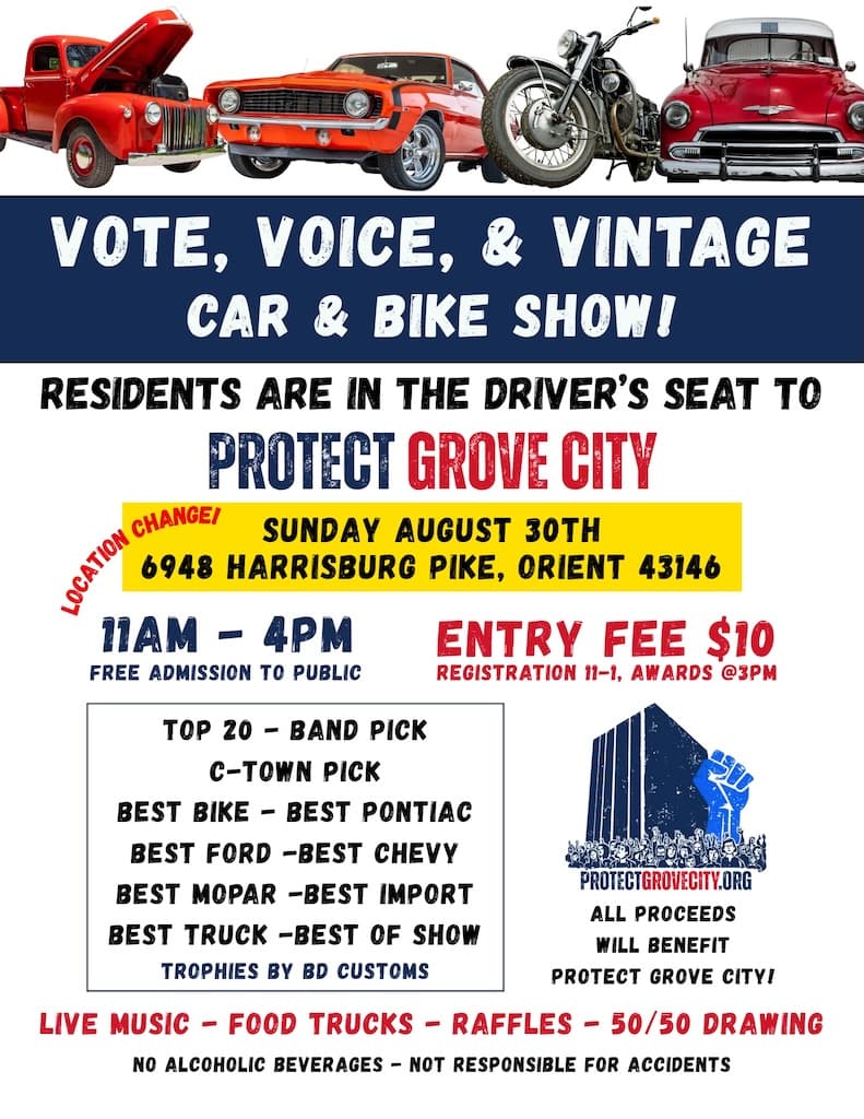Vote, Voice, & Vintage Car & Bike Show