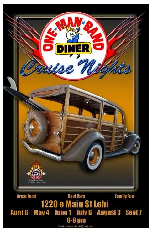 Lehi One Man Band - FREE Cruise Night. 1220e Main Street. SPECIAL JULY DATE