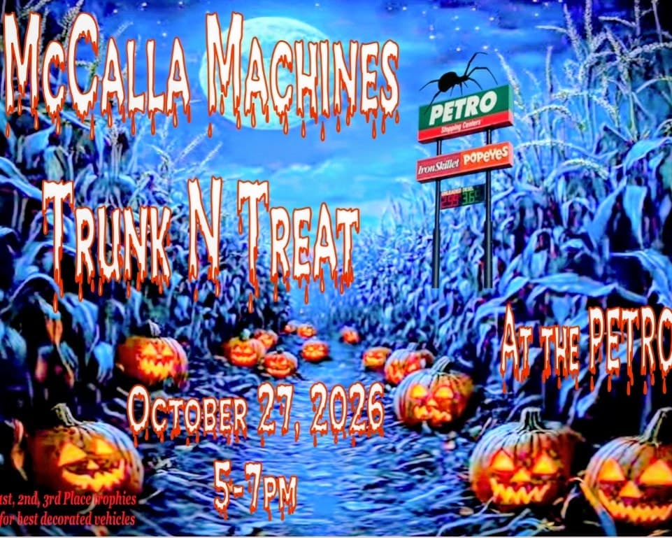McCalla Machines Trunk N Treat