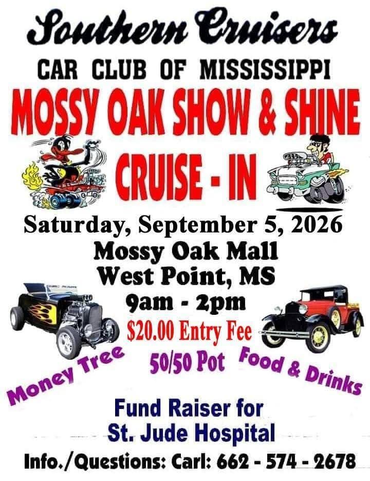 Southern Cruisers Mossy Oak Show & Shine Cruise-In