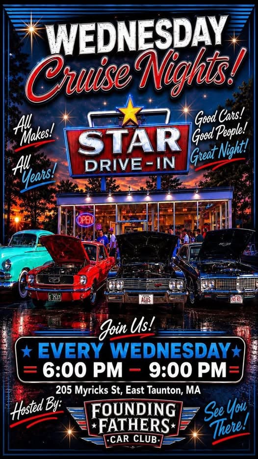 Wednesday Cruise Nights at Star Drive-In