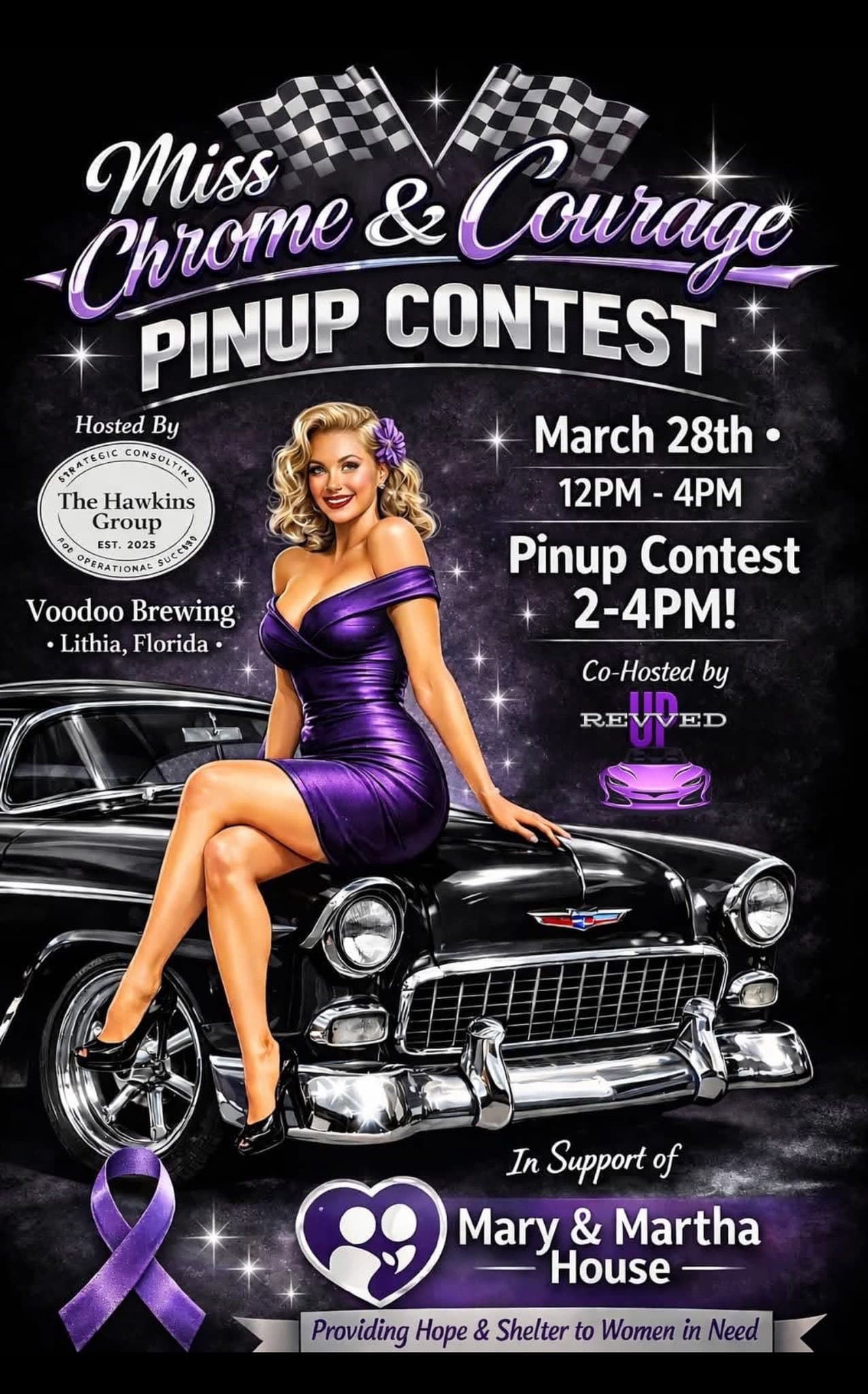 Miss Chrome & Courage Pinup Contest