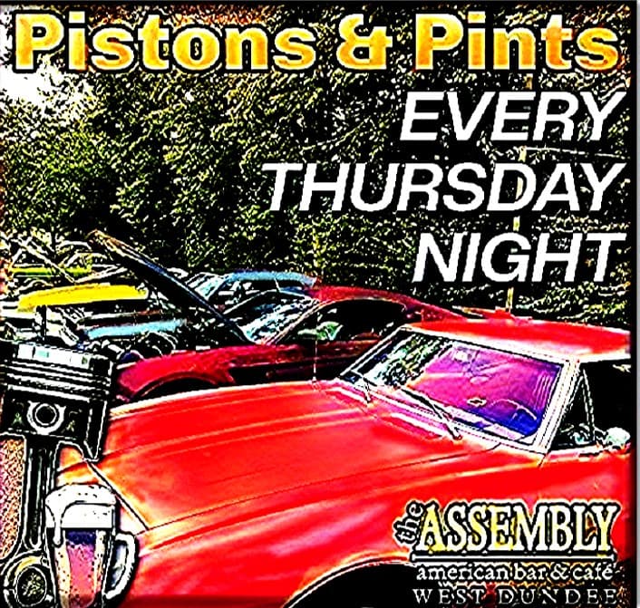 Pistons & Pints Thursday Cruise Nights Dundee IL