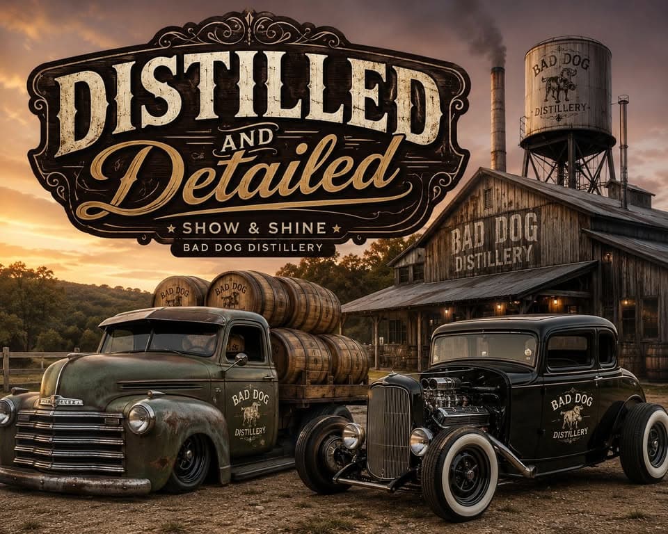 detailed at the distillery