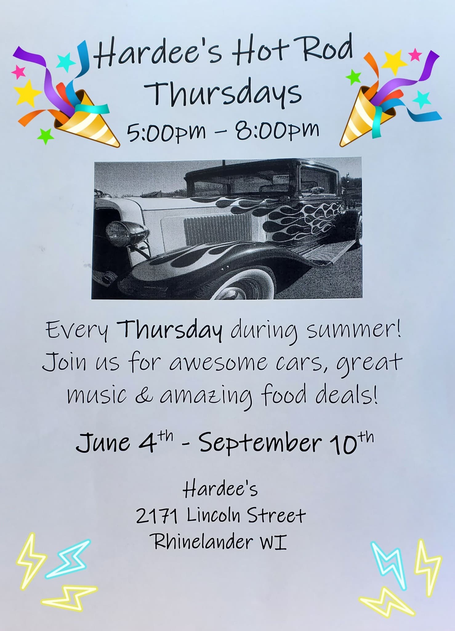 Hardee’s Hot Rod Thursdays