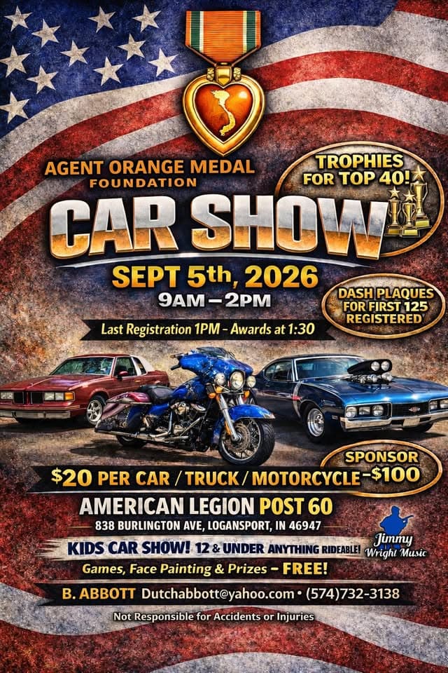 Agent Orange Medal Foundation Car Show