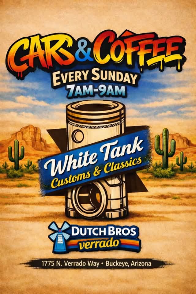 Cars & Coffee at Dutch Bros Verrado
